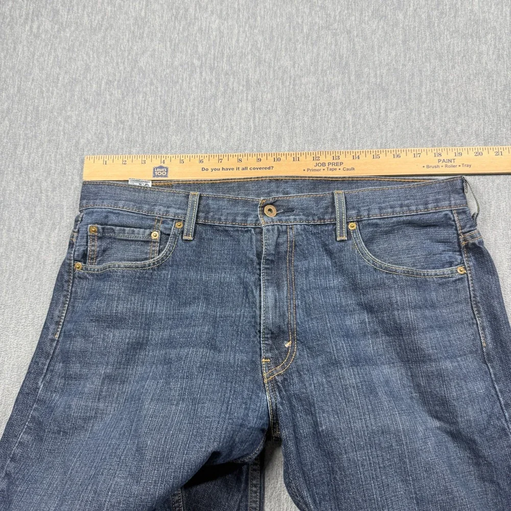 Levis Jeans Mens 36x29 Blue 569 Loose Straight Leg Denim 5 Pocket Y2K Skateboard